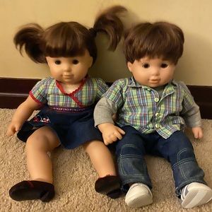 American Girl Twins plus Pijama Set & more